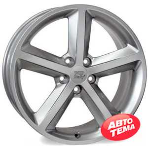 Купить WSP ITALY GEA W566 HYPER SILVER R17 W8 PCD5x112 ET26 DIA66.6