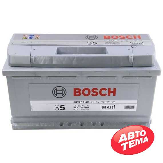 Купити Акумулятор BOSCH (S5013) 6CT-100 АзЕ R