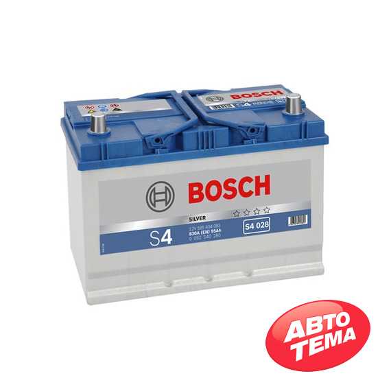 Купити Акумулятор BOSCH (S40 28) 6CT-95 АзЕ R