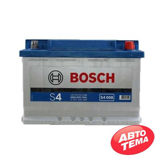Аккумулятор BOSCH (S40 08) - Интернет магазин резины и автотоваров Autotema.ua