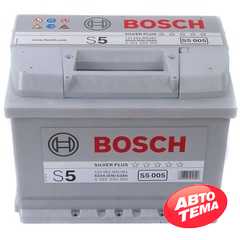 Купить Аккумулятор BOSCH (S5005) 6CT-63 АзЕ R