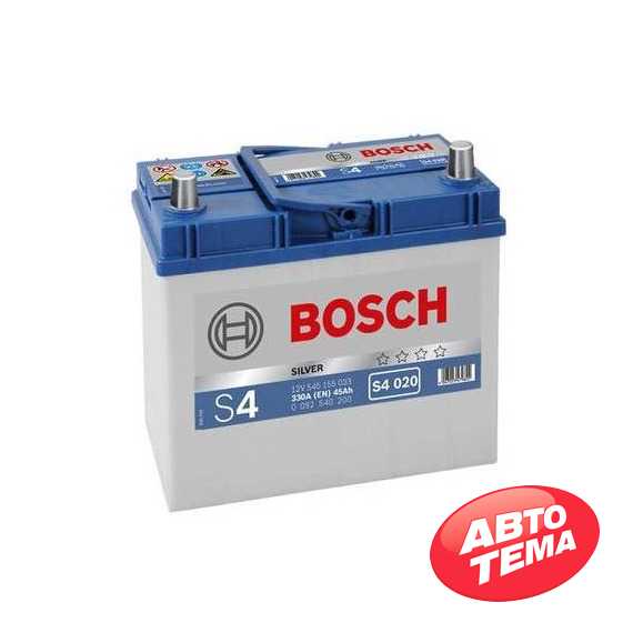 BOSCH (S4020) 45Ah-12v - Интернет магазин резины и автотоваров Autotema.ua