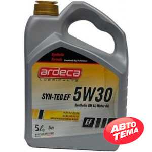 Купить Моторное масло ARDECA SYNTH-EF 5W-30 (5л)