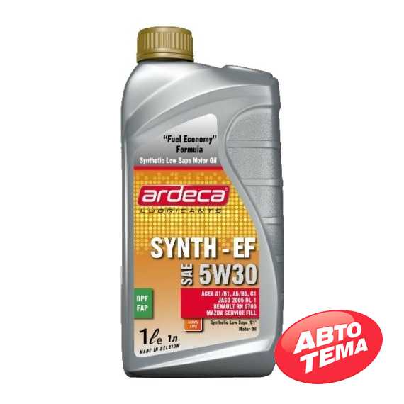 Купить Моторное масло ARDECA SYNTH-EF 5W-30 (1л)