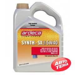 Купить Моторное масло ARDECA SYNTH-SX 5W-40 (4л)