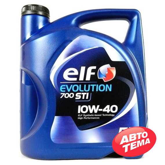 Моторное масло ELF Evolution 700 STI 10w-40 - Интернет магазин резины и автотоваров Autotema.ua