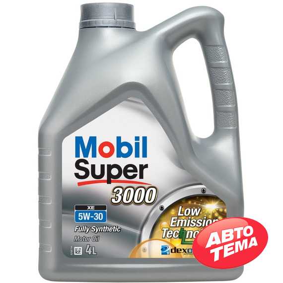 Купить Моторное масло MOBIL Super 3000 XE 5W-30 (4л)