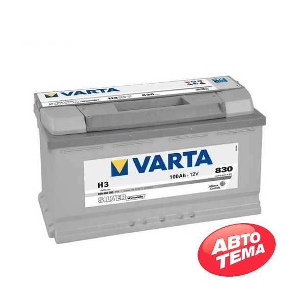 Купити Акумулятор VARTA 6СТ-100Ah R 830A SD 353x175x190 600402083