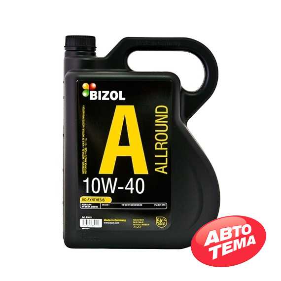 Купить Моторное масло BIZOL Allround 10W-40 (5л)