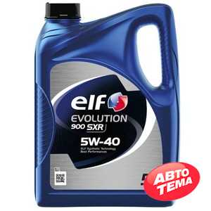 Купить Моторное масло ELF EVOLUTION 900 SXR 5W-40 (5л)