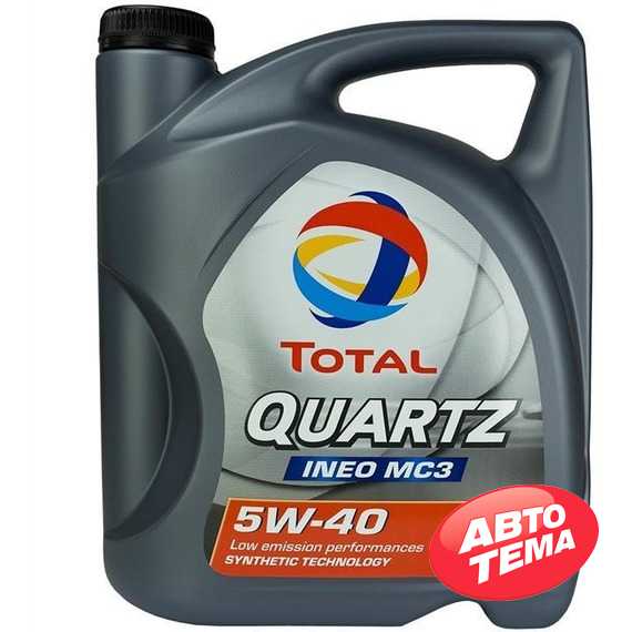 Купить Моторное масло TOTAL QUARTZ INEO MC3 5W-40 (5л)
