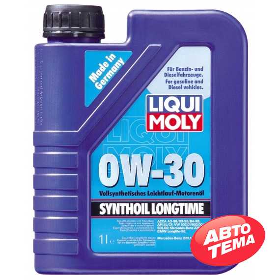 Купить Моторное масло LIQUI MOLY Synthoil Longtime 0W-30 (1л)