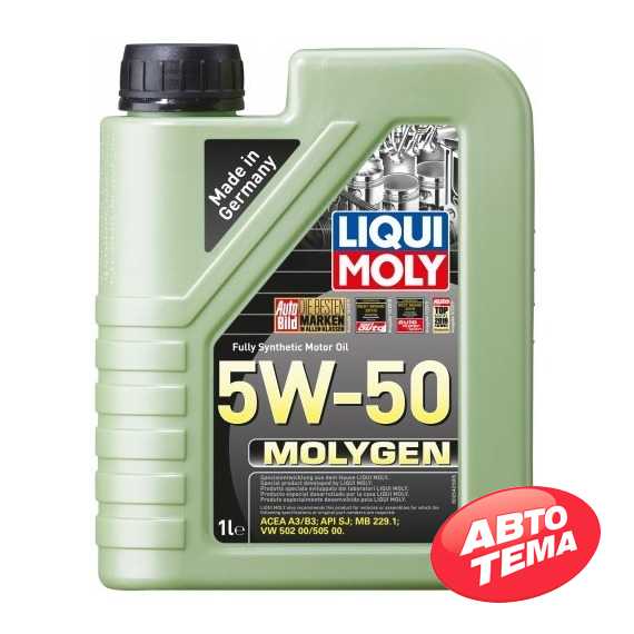 Купить Моторное масло LIQUI MOLY MOLYGEN 5W-50 (1л)