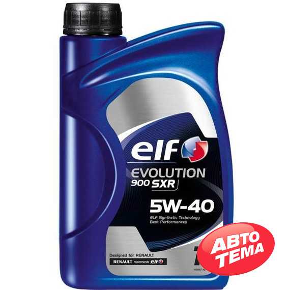 Моторное масло ELF EVOLUTION 900 SXR 5W-40 - Интернет магазин резины и автотоваров Autotema.ua