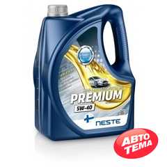 Купить Моторное масло NESTE PREMIUM 5W-40 API SL/CF (4л)