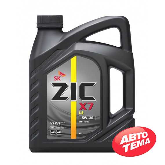 Моторное масло ZIC X7 LS - Интернет магазин резины и автотоваров Autotema.ua