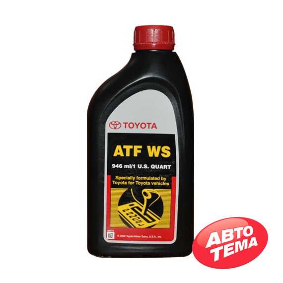 Трансмиссионное масло TOYOTA ATF WS - Интернет магазин резины и автотоваров Autotema.ua