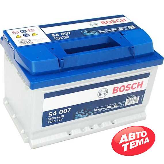 Купити BOSCH (S4007) 72Ah 680A (278x175x175)