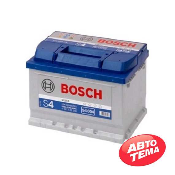 Купить BOSCH (S4004) 60Ah 540A (242x175x175) 560409054