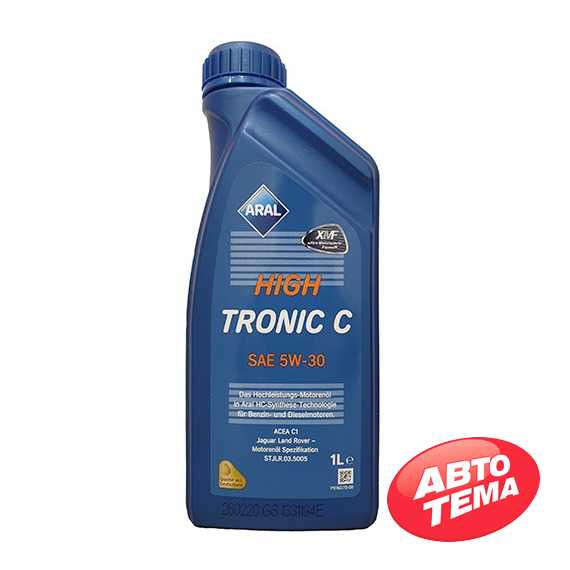 Купить Моторное масло ARAL HighTronic C 5W-30 (1 литр) 15B618