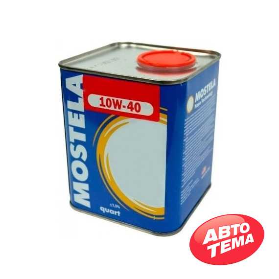 Купить Моторное масло MOSTELA Semisynt 10W-40 SG/CD (1л)