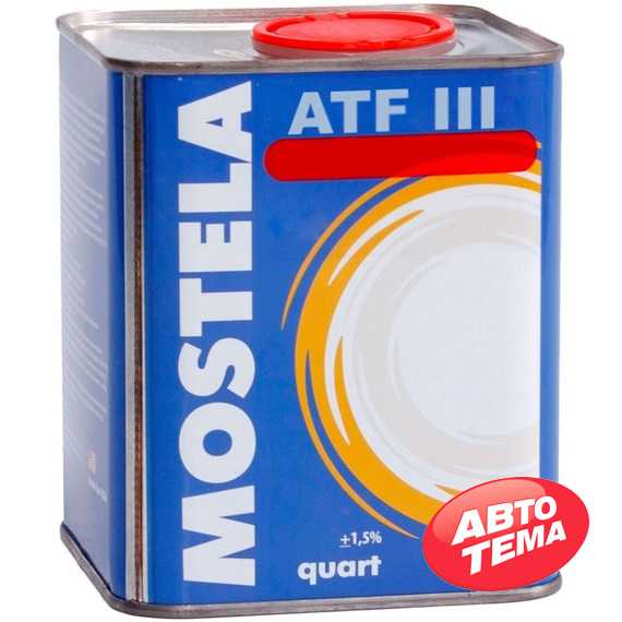 Купить Трансмиссионное масло MOSTELA ATF III (1л)