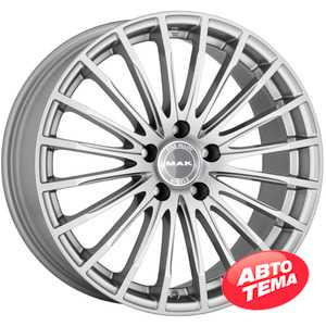 Купити Легковий диск MAK MAK STARLIGHT Silver R18 W8 PCD5x112 ET45 DIA66.6