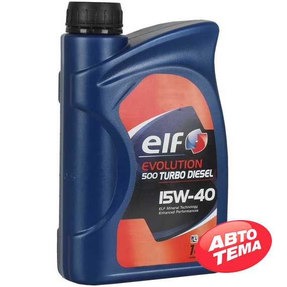Купить Моторное масло ELF EVOLUTION 500 Turbo Diesel 15W-40 (4л)