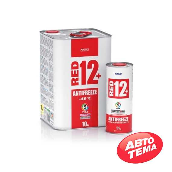 Купить Охлаждающая жидкость XADO Red 12+ (-40) (2.2кг) XA 50207
