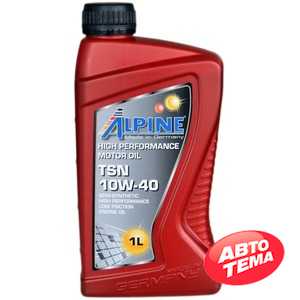 Купить Моторное масло ALPINE TSN 10W-40 SN/CF (1л)