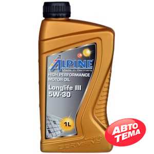 Купить Моторное масло ALPINE Longlife III 5W-30 C3 (1л)