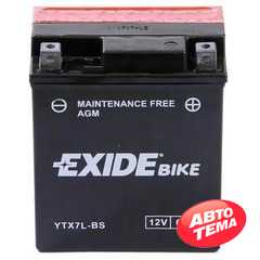 Купить Аккумулятор EXIDE AGM 6СТ-6 12В R (ETX7L-BS)