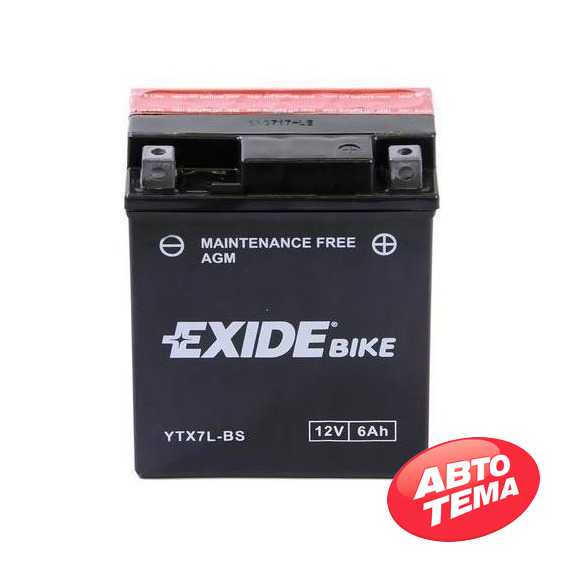 Купити Акумулятор EXIDE AGM 6СТ-6 12В R (ETX7L-BS)