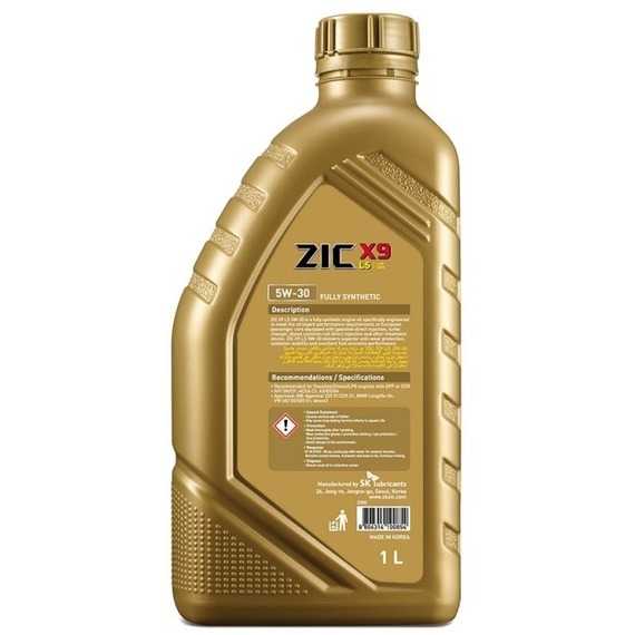 Купить Моторное масло ZIC X9 LS 5W-30 (1л)