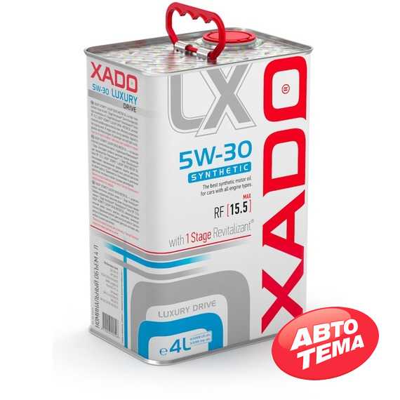 Купить Моторное масло XADO Luxury Drive 5W-30 Synthetic (4л)
