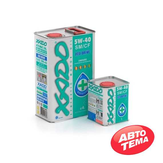 Купить Моторное масло XADO Atomic Oil 5W-40 SM/CF (5л)