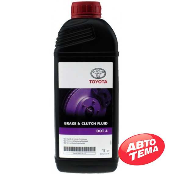 Купить Тормозная жидкость TOYOTA Brake Fluid DOT 4 (1л) 08823-80112