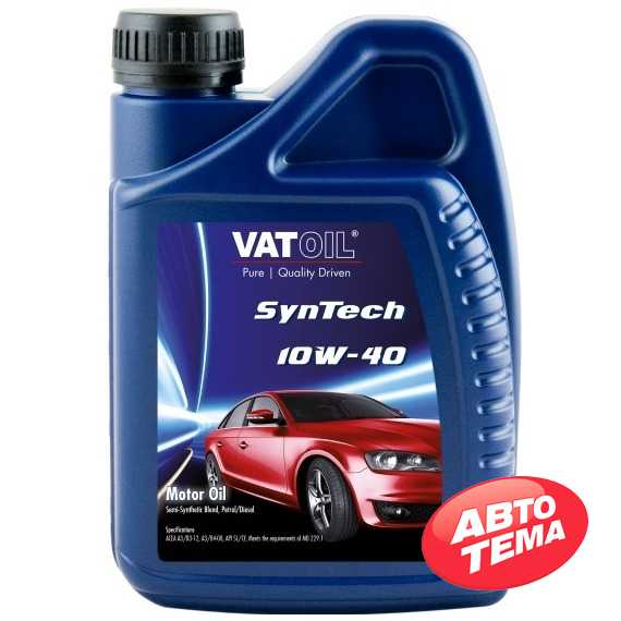 Моторное масло VATOIL SynTech - Интернет магазин резины и автотоваров Autotema.ua
