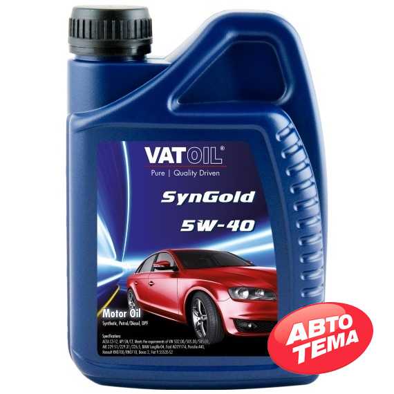 Купити Моторне мастило VATOIL SynGold 5W-40 (1л)