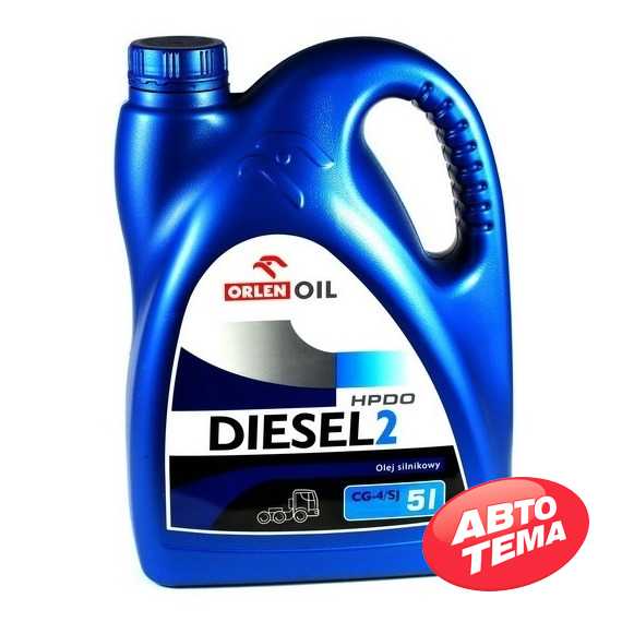 Купить Моторное масло ORLEN DIESEL (2) HPDO 20W-50 CG-4/ SJ (5л)
