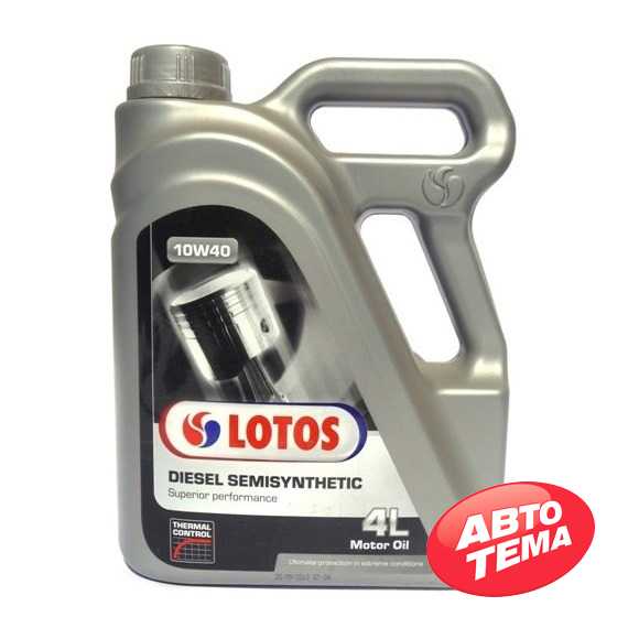 Купить Моторное масло LOTOS DIESEL SEMISYNTHETIC CF 10W-40 (1л)