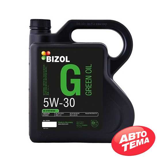Купити Моторне мастило BIZOL Green Oil Plus 5W-30 (4л)