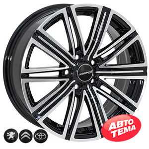 Купити ZW FR769 BMF R17 W7 PCD5x108 ET45 DIA65.1