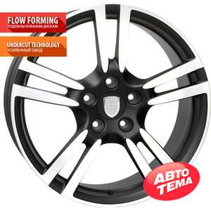 Купить WSP ITALY PORSCHE SATURN DULL BLACK POLISHED W1054 R20 W11 PCD5x130 ET68 DIA71.6