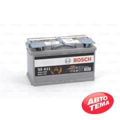 Купити Акумулятор BOSCH AGM (S5A11) 80Ah-12v (315x175x190) R, EN 800