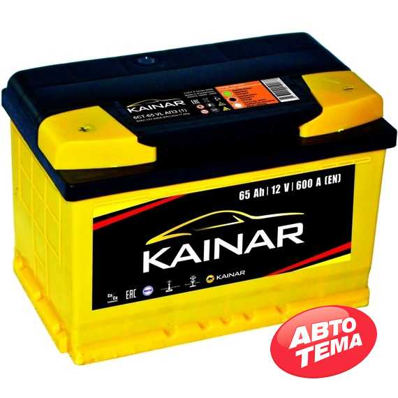 Купити Акумулятор KAINAR Standart P​lus 65Ah-12v (278х175х190), L,EN600