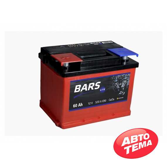 Купити Аккумулятор BARS 6СТ-60 Lite L Plus (пт 520)