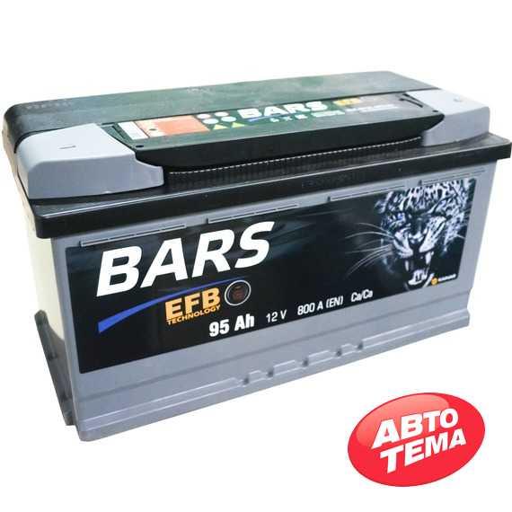 Купити Акумулятор BARS (EFB) 6СТ-95 R Plus (пт 800)