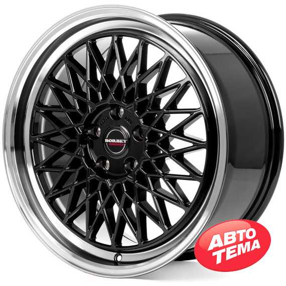 Купити Легковой диск BORBET B Black Rim Polished R18 W8 PCD5x112 ET45 DIA66.5