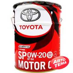Купить Моторное масло TOYOTA Synthetic Motor Oil 5W-30 SP/GF6A (1л)